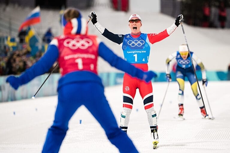 Silver bakom Norge efter rysarstafett