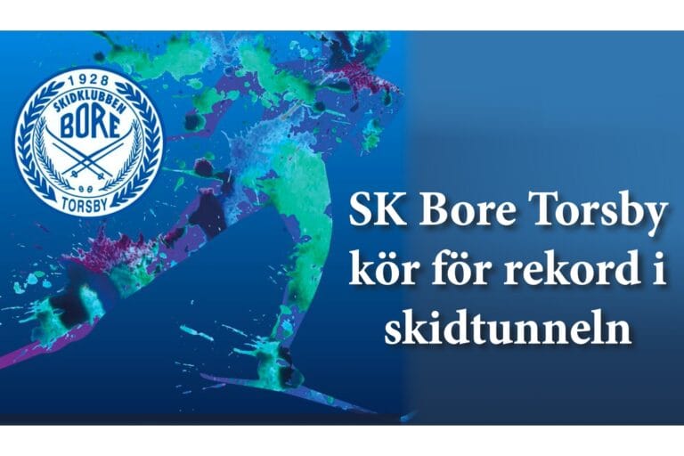 SK Bores kör för rekord i skidtunneln