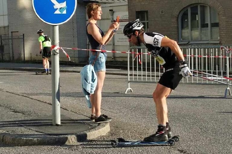 Brink före ”Otto” på Stockholm Rollerski