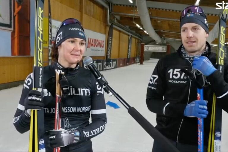 Anton Karlsson och Britta Johansson Norgren vann prestigekampen
