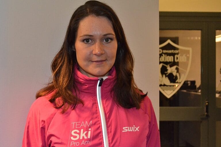 Britta vill starta före herrarna i Vasaloppet!