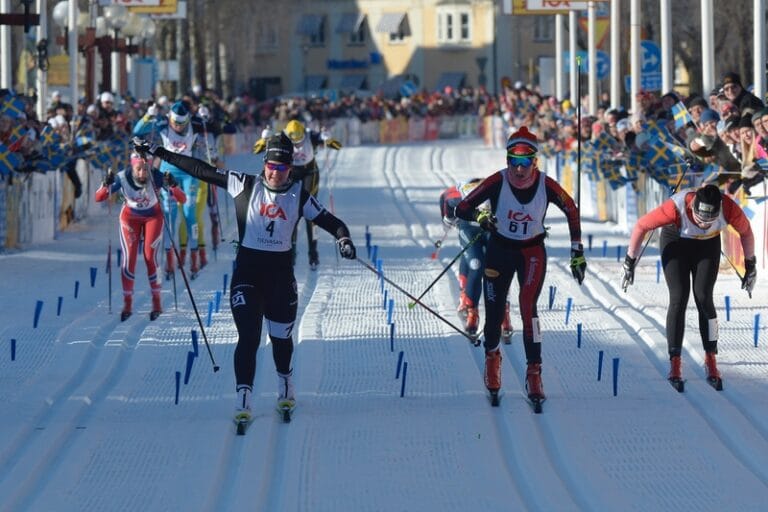 Britta Johansson Norgren spurtvann Tjejvasan