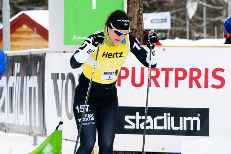 Britta och Tord i klar ledning av Ski Classics