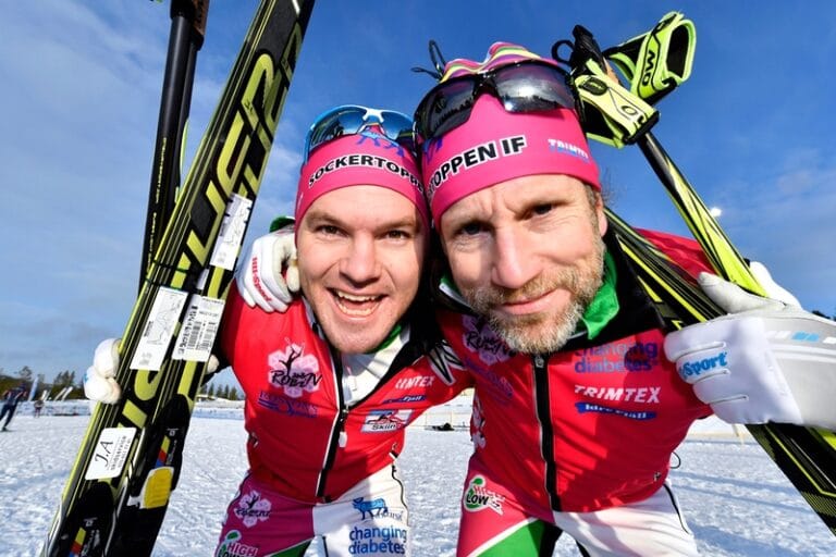 Brynte och Jihde mot Vasaloppet