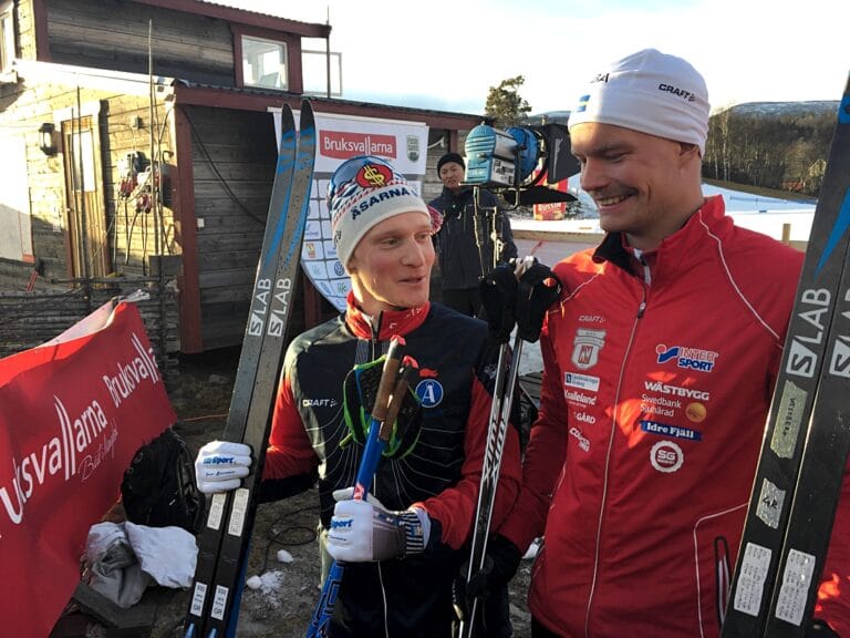 Dött lopp mellan Burman och Westberg