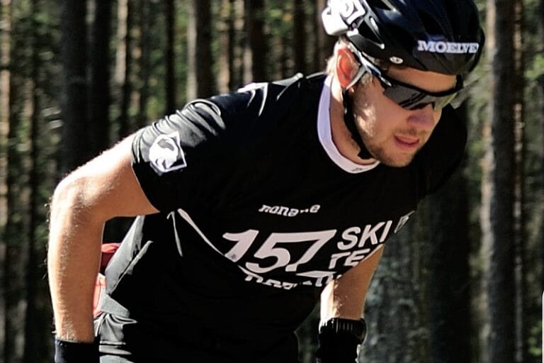Starka åkare till Grönklitt Double Poling Hill Climb