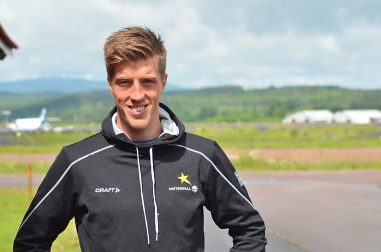 Calle tvivlade på sig själv inför VM-stafetten