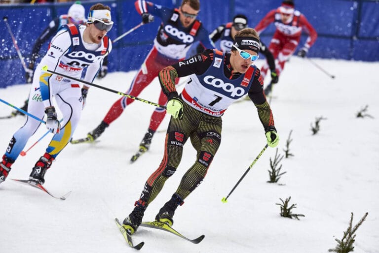 Bilder från sprinten i Oberstdorf
