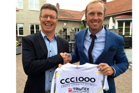 CCC1000 tränar på snö i Högbo Bruk