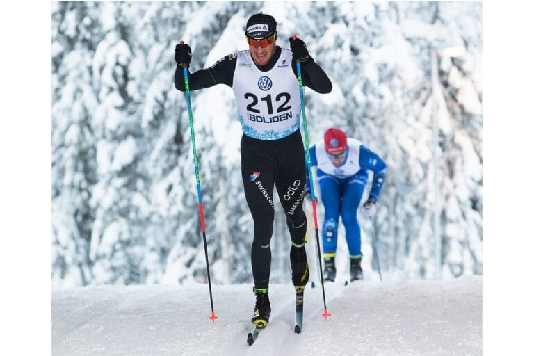 Dario Cologna kör Gällivarepremiären