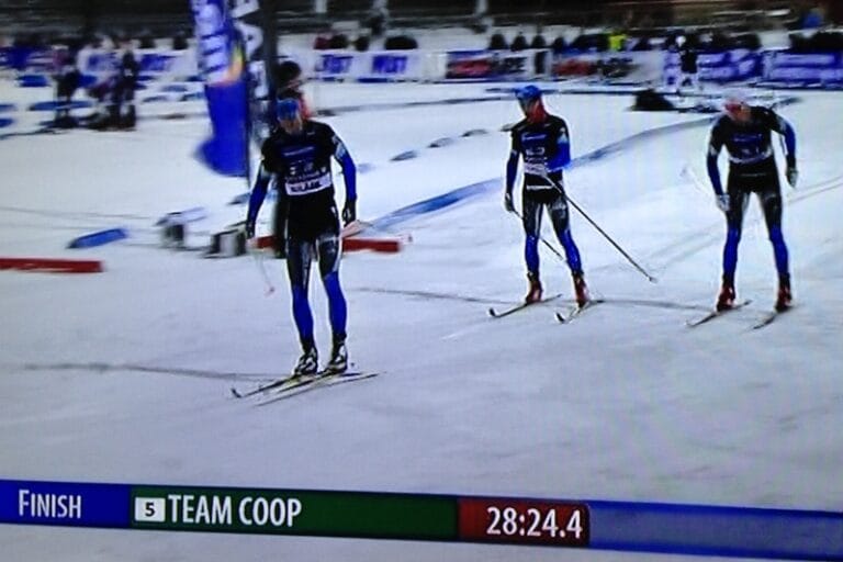 Team Coop och SkiProAm bäst på lagtempo