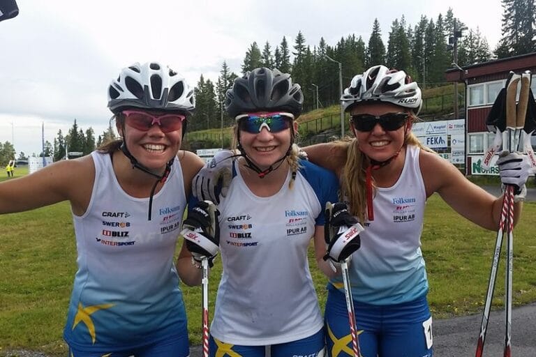 Total svensk dominans på för-VM på rullskidor
