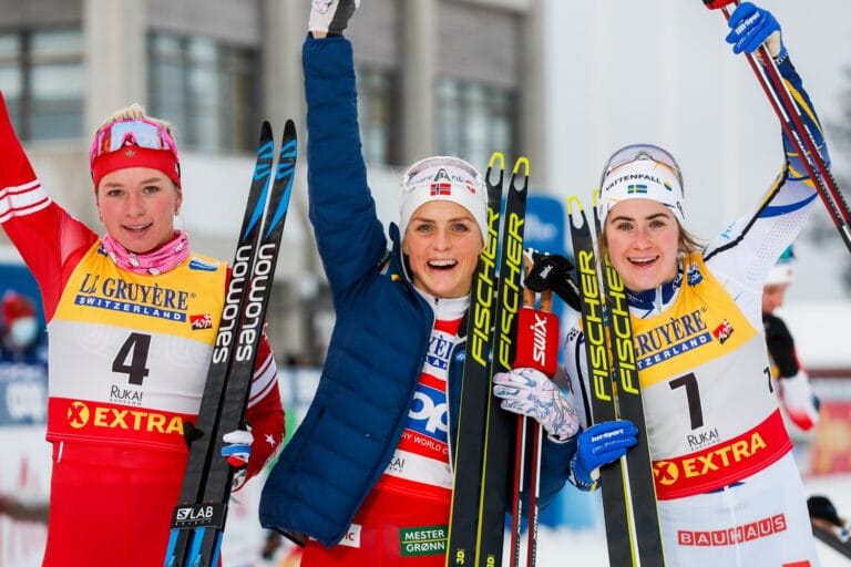 Johaug klar vinnare – Ebba Andersson trea