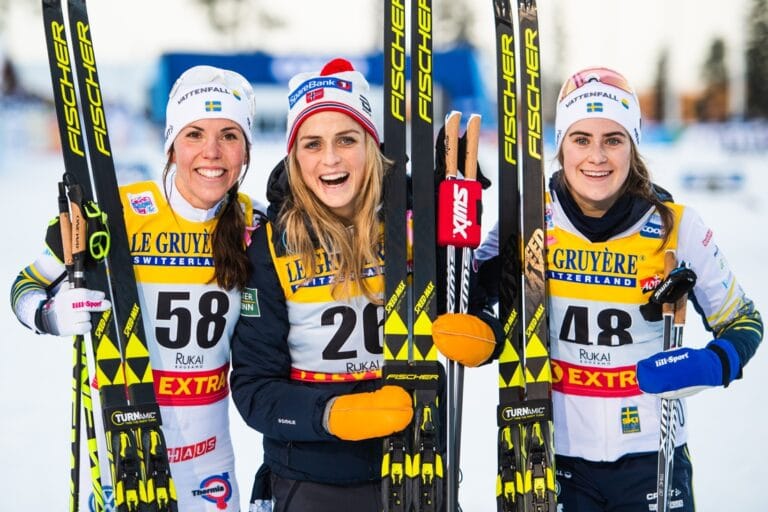 Johaug i topp – Kalla och Andersson tvåa och trea