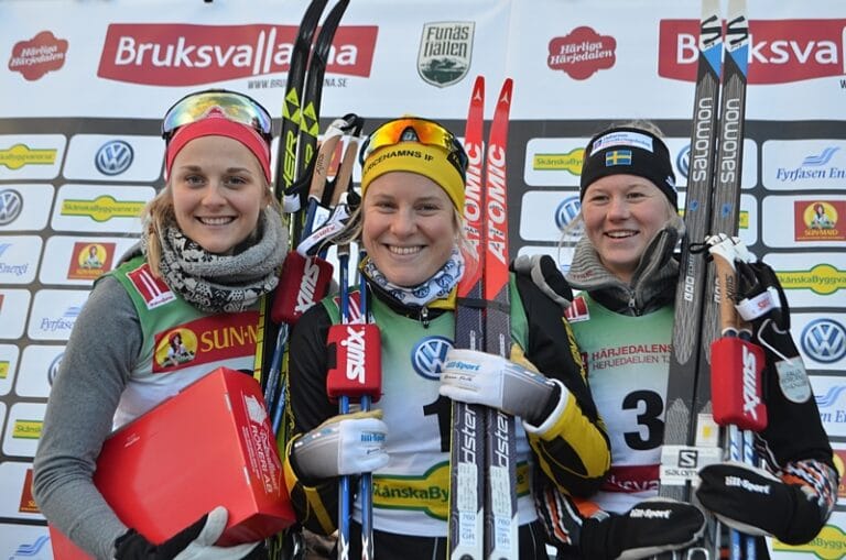Stark Hanna Falk före Stina Nilsson