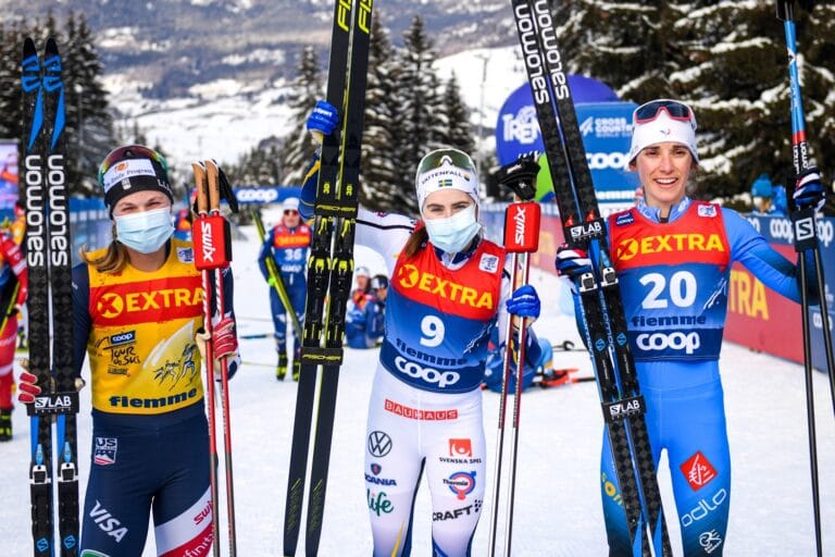 Ebba Andersson vann Final climb och slutade trea i Tour de Ski!