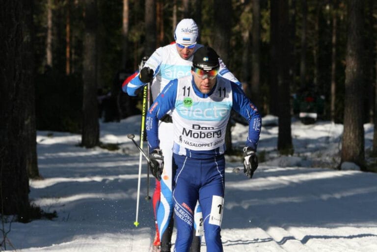 Dan Moberg starkt kort i nya teamet Wadköpingsloppet