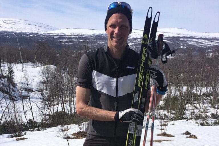OS­-hjälten Richardsson på rekordtidig snöpremiär