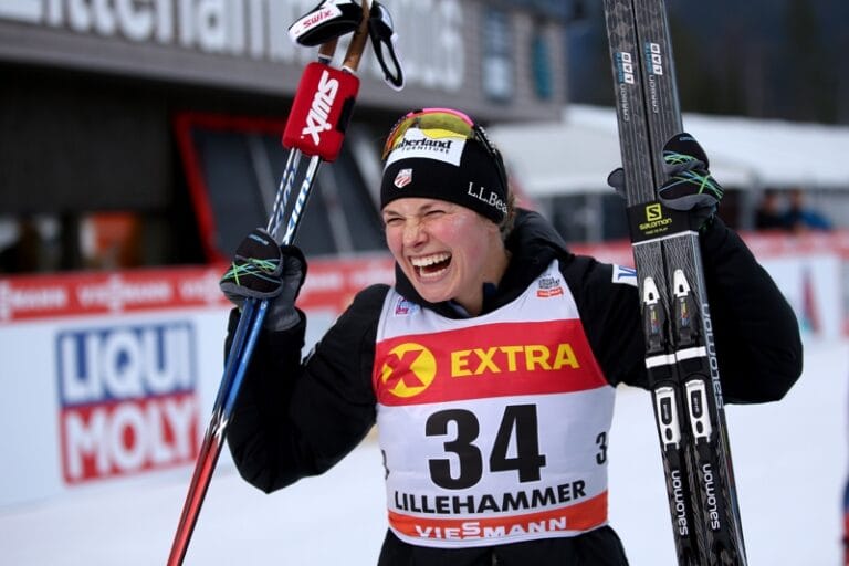 Jessica Diggins i topp – Ingemarsdotter elva