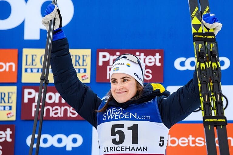 Pallen igen för Ebba Andersson