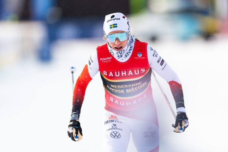 Ebba Andersson vann överlägset på SM i Borås