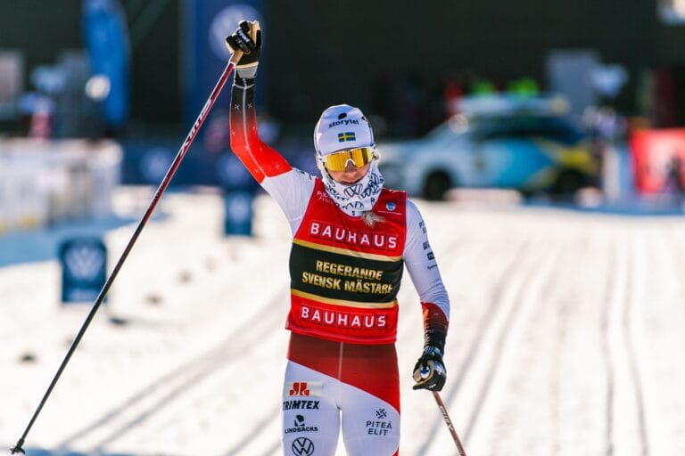 Favoritseger för Ebba Andersson på SM 15 kilometer
