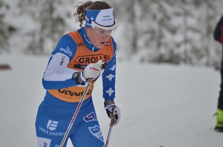 Elina Rönnlund bäst av svenskarna i Vuokatti