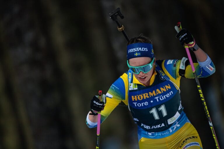 Elvira Öberg sjua på sprinten i Nove Mesto