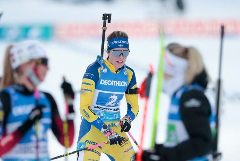 Elvira Öberg bommade bort sig i Holmenkollen