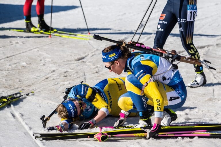 Linn Persson spurtade bort Elvira Öberg från masstartscupen