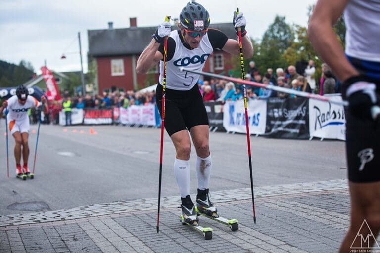 Emil Johansson fyra på Trysils rullskidsprint