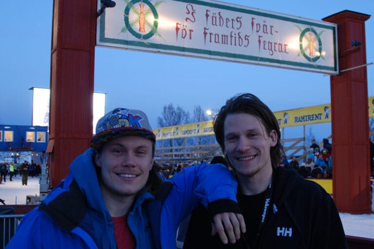100 000 på spel när Eric och Filip åker Vasaloppet