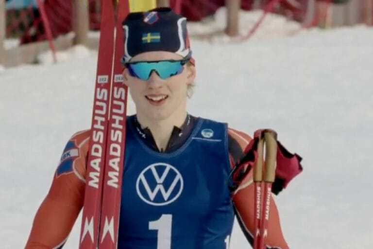 Erik Bergström tog sprintguld på JSM