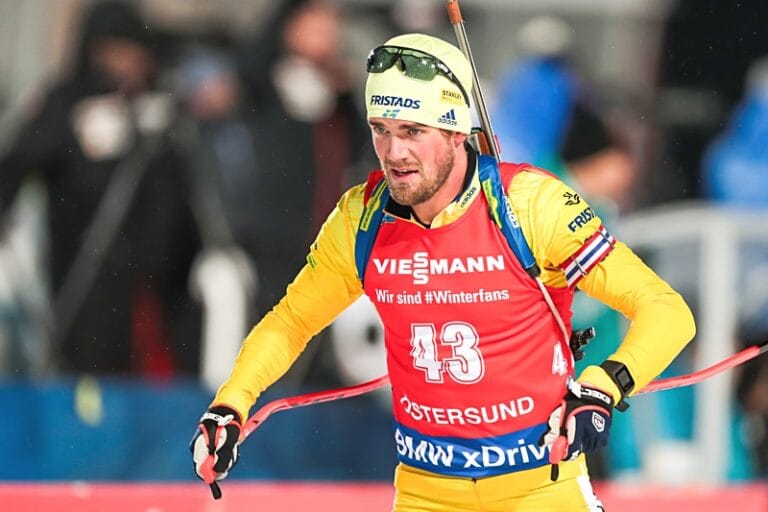 Fredrik Lindström fin sprint-sjua i Östersund