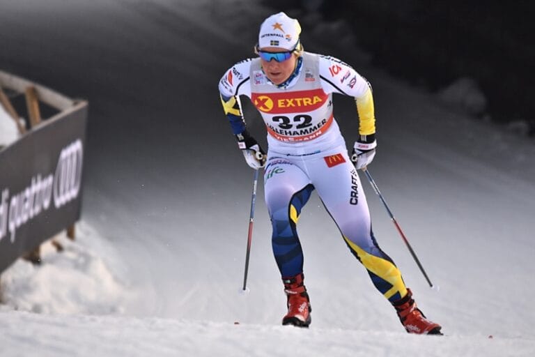 Hanna Falk trea i Toblach