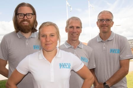 Hanna Falk siktar mot pallen i OS