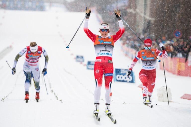Dubbelt norskt i Drammen – Stina fyra och Oskar femma