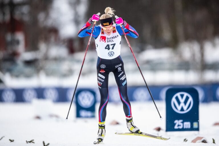Frida Karlsson tog tillbaka förstaplatsen från Ebba Andersson