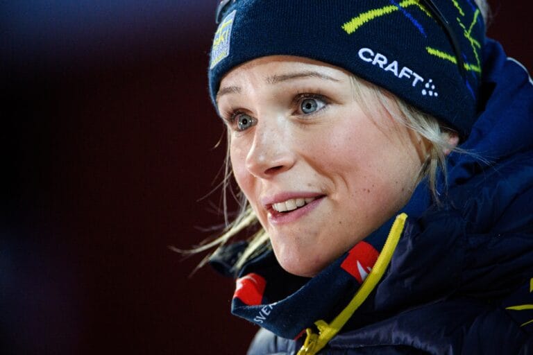 Frida Karlsson tappar fredagens pallplats