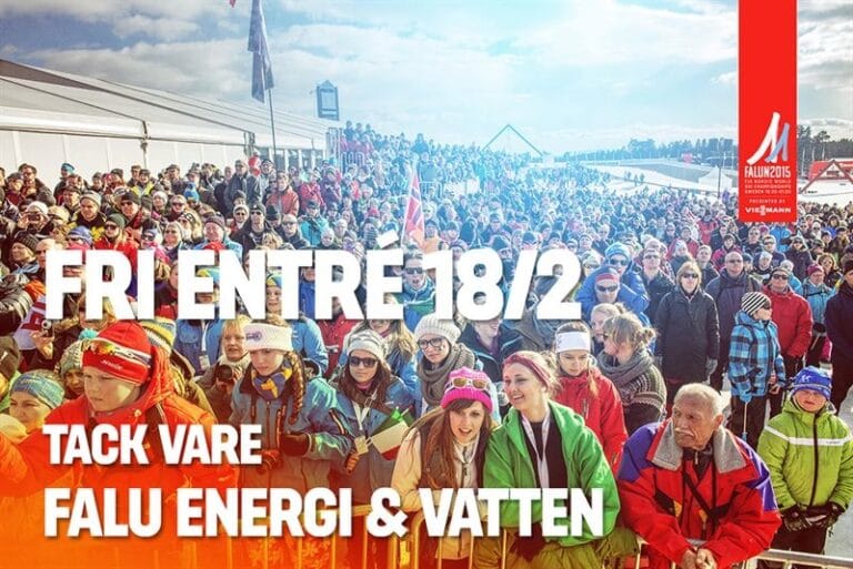Fri entré under skid-VM:s första dag