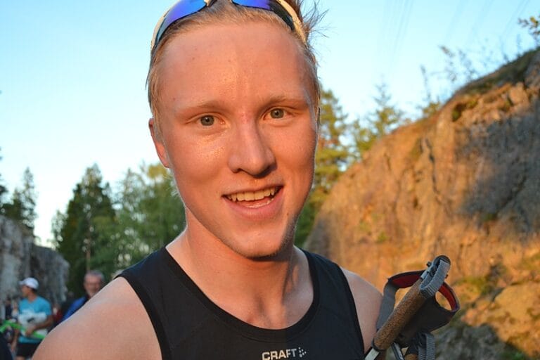 Oskar Svensson imponerade med tredjeplats uppför
