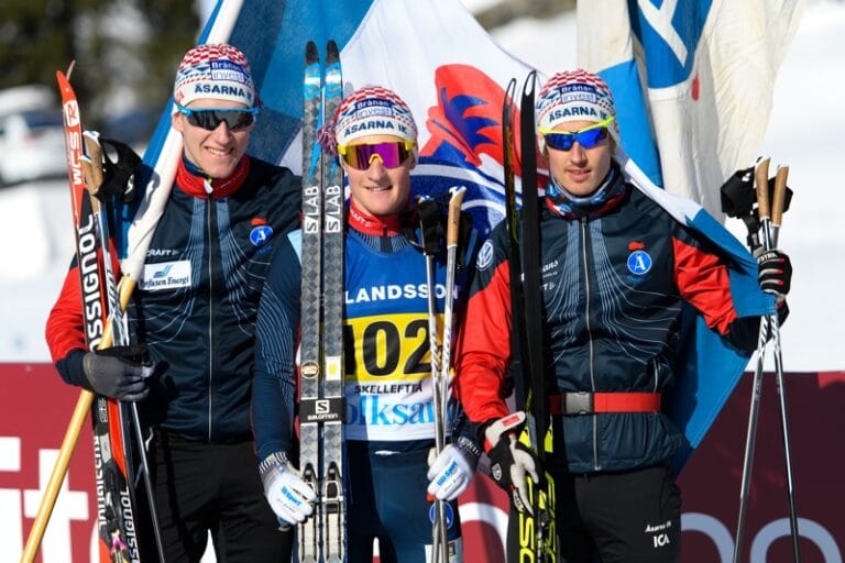 Jens Burman avgjorde SM-stafetten för Åsarna