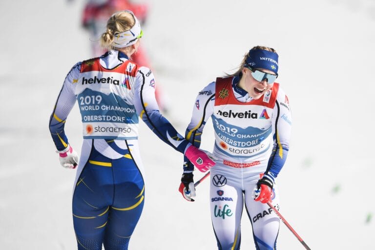 Resultat VM sprintstafett damer Oberstdorf