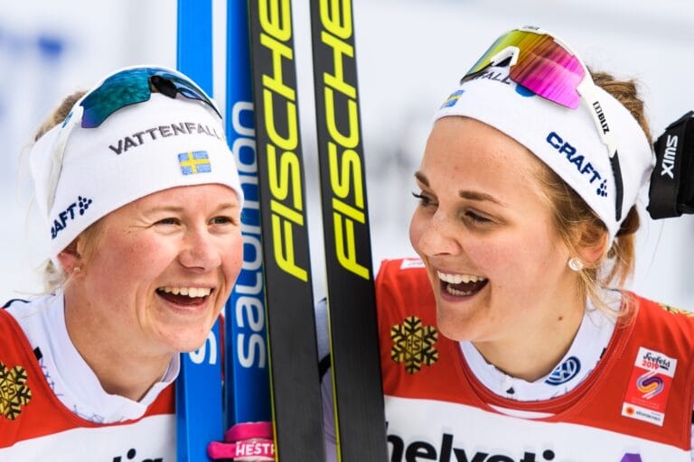 VM-guld till Stina Nilsson och Maja Dahlqvist