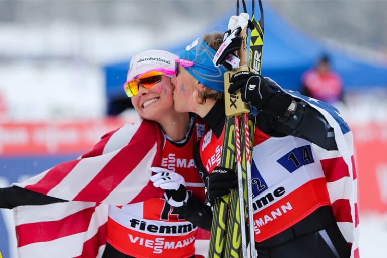 Silver till Ida och Charlotte efter starkt USA