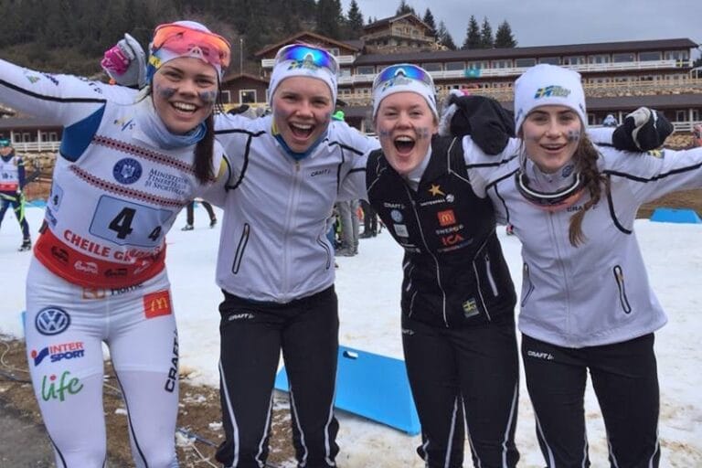 Jenny Solin spurtade hem JVM-guldet i stafett