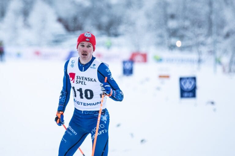 Gustav Eriksson – vinnare efter diskningen av Eklöf