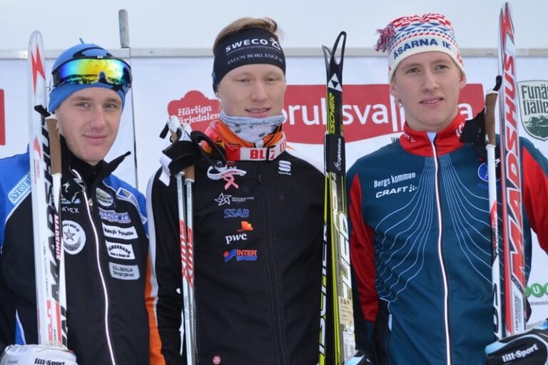 Oskar och Ebba snabbast bland juniorerna