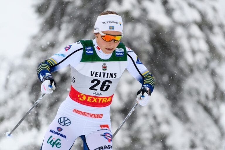 Johanna Hagström trea i Vuokatti