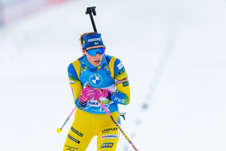 Hanna Öberg räckte inte till på jaktstarten